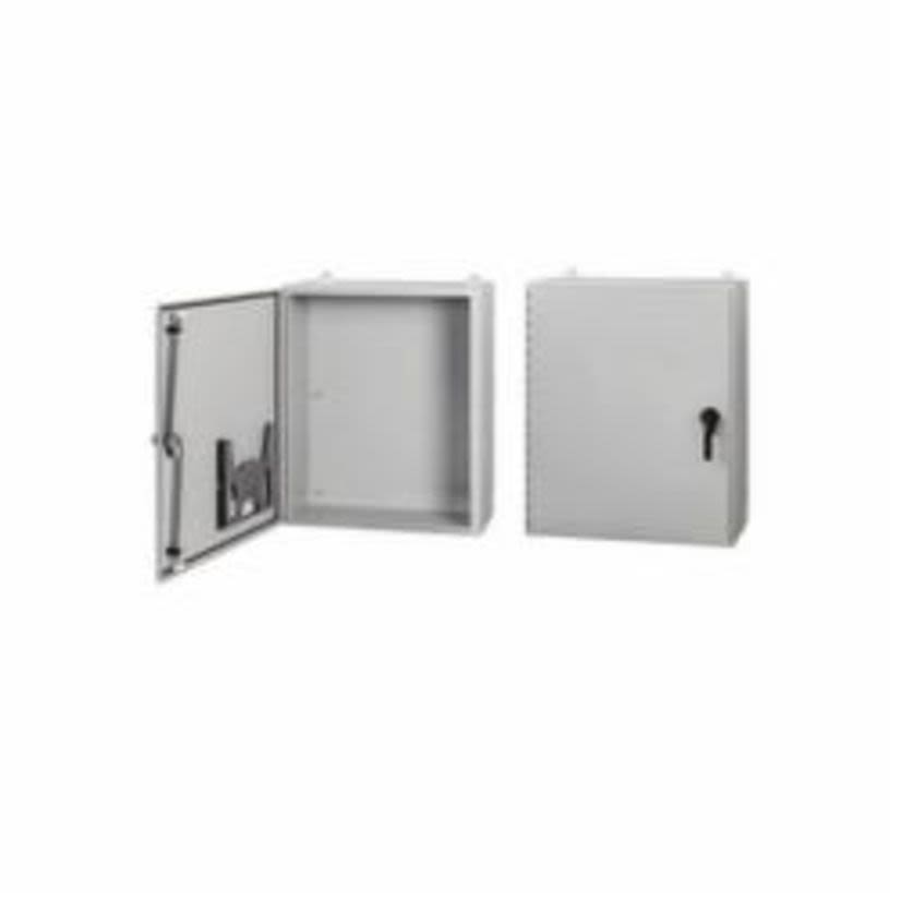 nVent HOFFMAN A36H30CLP3PT A4W3 Enclosure, 36 in L x 30 in W x 10 in D, NEMA 3/4/12/13/IP66 NEMA Rating, Steel