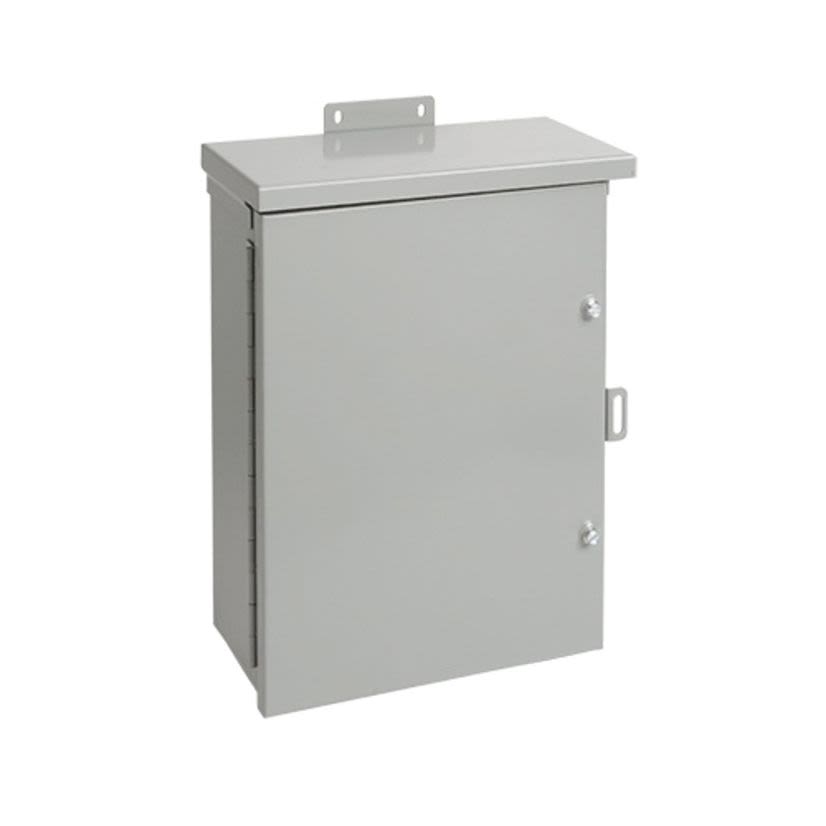 nVent HOFFMAN A30R3012HCR A3M Medium Enclosure, 30 in L x 30 in W x 12 in D, NEMA 3R/IP32 NEMA Rating, Steel