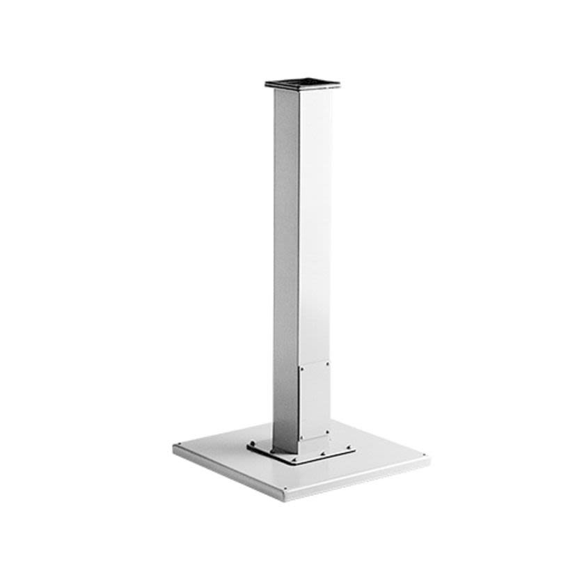 Hoffman A44PBCOL P1 Angled Pedestal Column, Steel, Gray