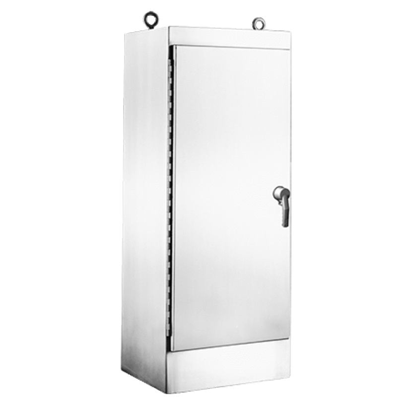 nVent HOFFMAN A726024SSFSDN4 A30S4 2-Door Single/Dual Access Enclosure, 72.06 in L x 60.06 in W x 24.06 in D, NEMA 4X/IP66 NEMA Rating, 304 Stainless Steel