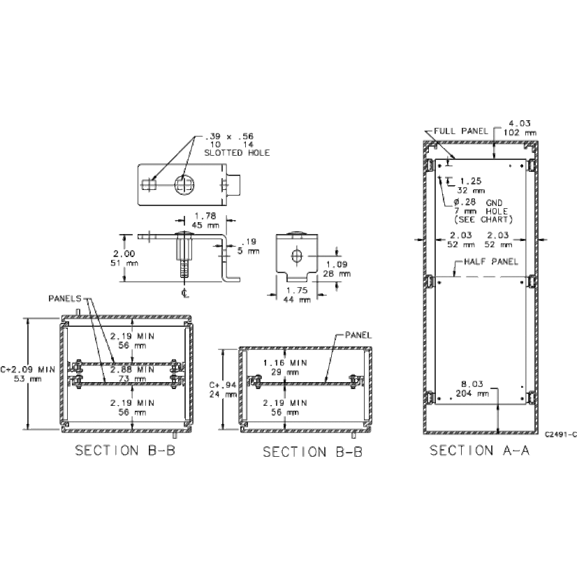 Hoffman A60P36F1G PNL30 Conductive Half Size Enclosure Panel, 32 in W x 48 in H, Steel, White