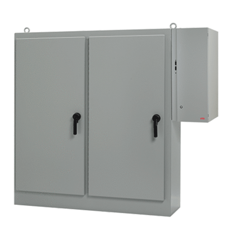 nVent HOFFMAN SEQUESTR A72XD4018FTCLP A28X1 1-Door External Disconnect Enclosure, 72.12 in L x 40-1/4 in W x 18.12 in D, NEMA 12/IP55 NEMA Rating, Steel