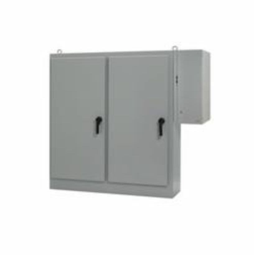 nVent HOFFMAN SEQUESTR™ A72XD4018FTCLPG A28X1 1-Door External Disconnect Enclosure, 72.12 in L x 40-1/4 in W x 18.12 in D, NEMA 12/IP55 NEMA Rating, Steel
