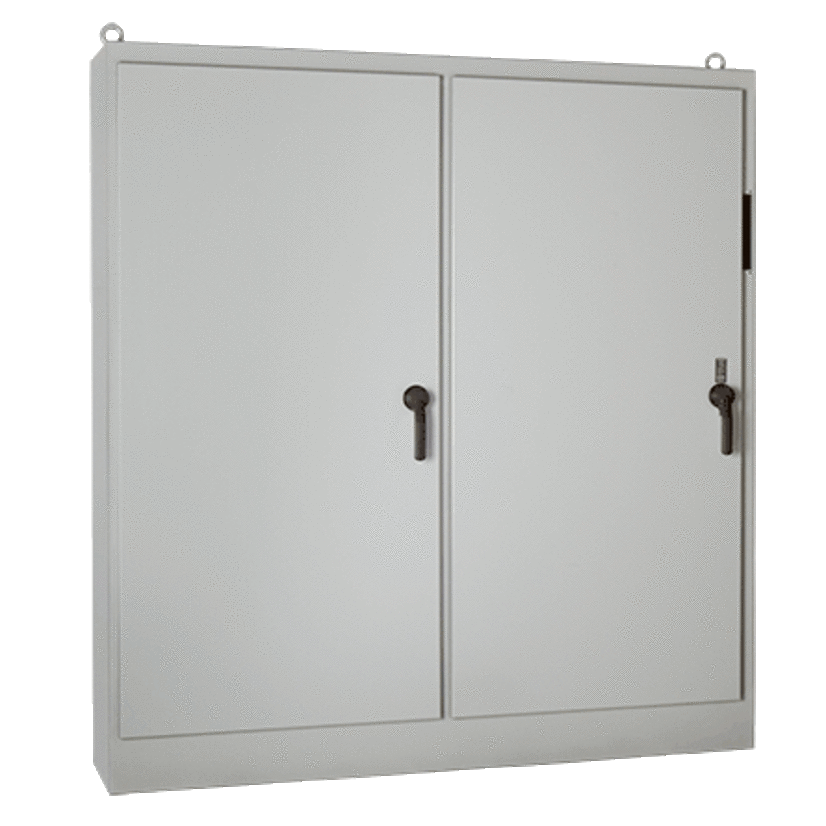 nVent HOFFMAN A84XM4018FTCLPG A28M1 1-Door Heavy Duty Disconnect Enclosure, 84.12 in L x 40-1/4 in W x 18.12 in D, NEMA 12/IP55 NEMA Rating, Steel