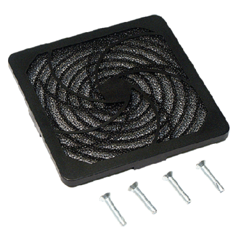 nVent HOFFMAN AFLTR6LD DTHRM Low Density Fan Filter Kit, For Use With 6 in Fan