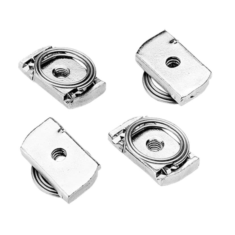 Hoffman APS1420CN A80 Clamping Nut Package With Top-Grip Nut Retainer, Steel