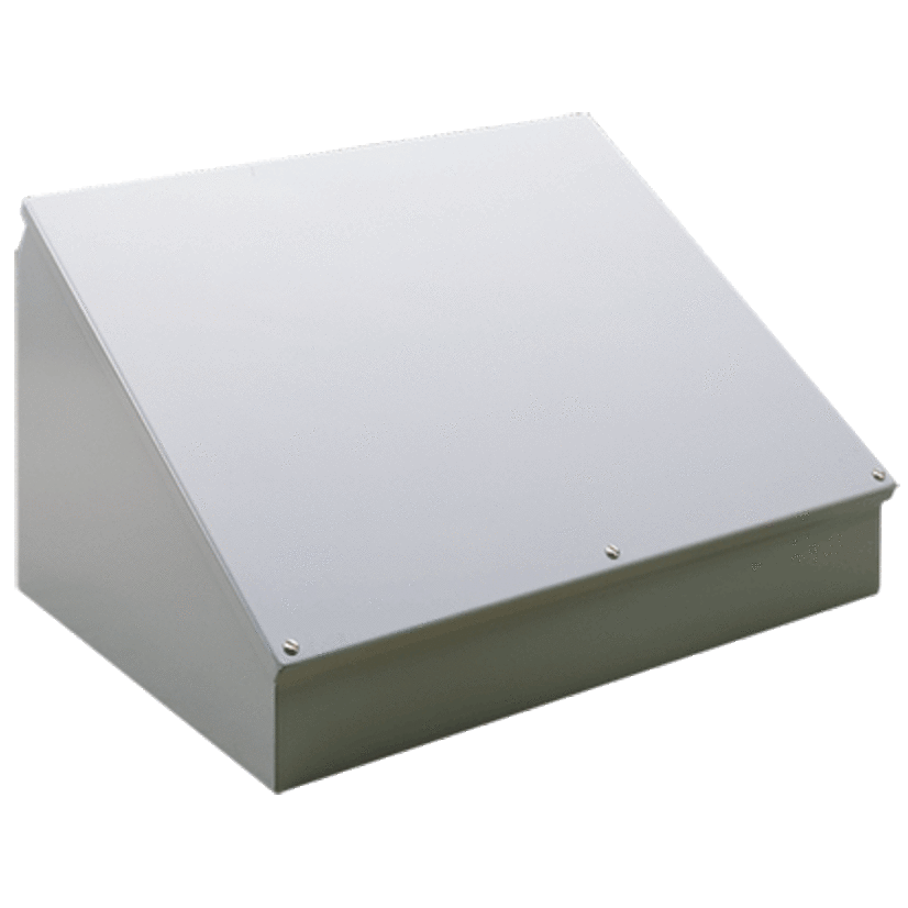 nVent HOFFMAN C16C20 C5 Consolet Enclosure, 16 in L x 20 in W x 11.09 in D, NEMA 12/13/IP65 NEMA Rating, Steel