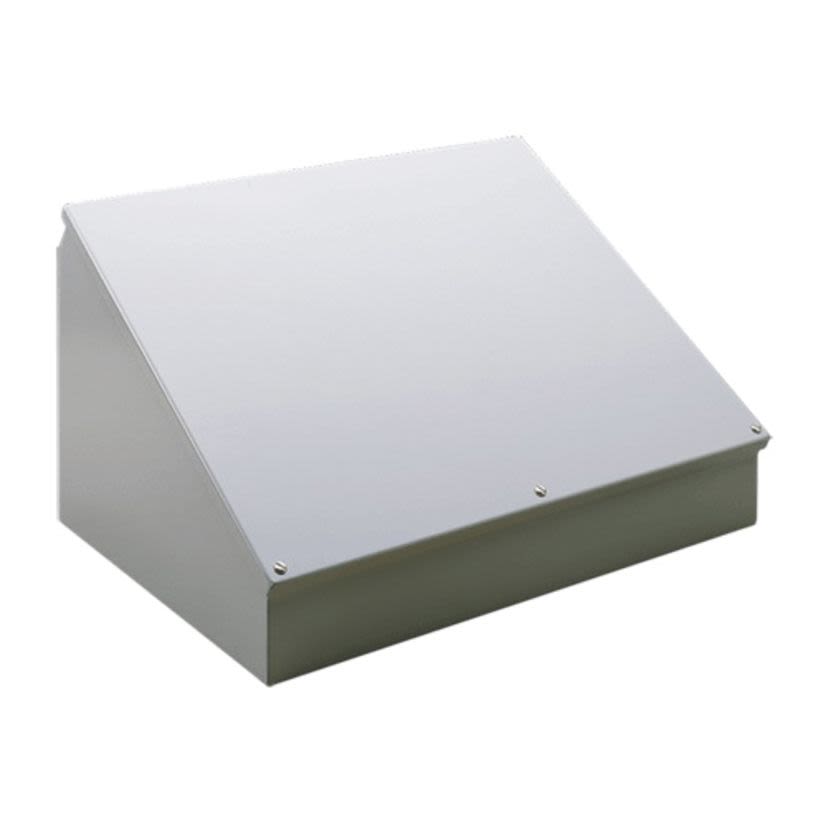 nVent HOFFMAN C12C16 C5 Consolet Enclosure, 12 in L x 16 in W x 9.09 in D, NEMA 12/13/IP65 NEMA Rating, Steel