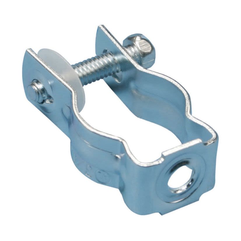 nVent CADDY CD2B Bolt Close Conduit/Pipe Clamp With Bolt, 1 in Conduit, 50/200 lb Load, 1 to 1.315 in OD, Steel