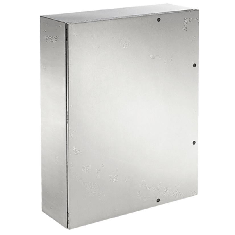 nVent HOFFMAN CONCEPT™ CSD363610SSR CWS 1-Door Enclosure, 36 in L x 36 in W x 10 in D, NEMA 4X NEMA Rating, 304 Stainless Steel