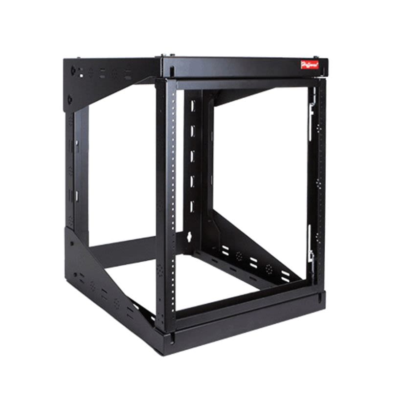 nVent HOFFMAN E19SWM12U24 Versarack™ 12RU Wall Mount Rack, 27.8 in H x 20.91 in W x 24.29 in D, 150 lb Load