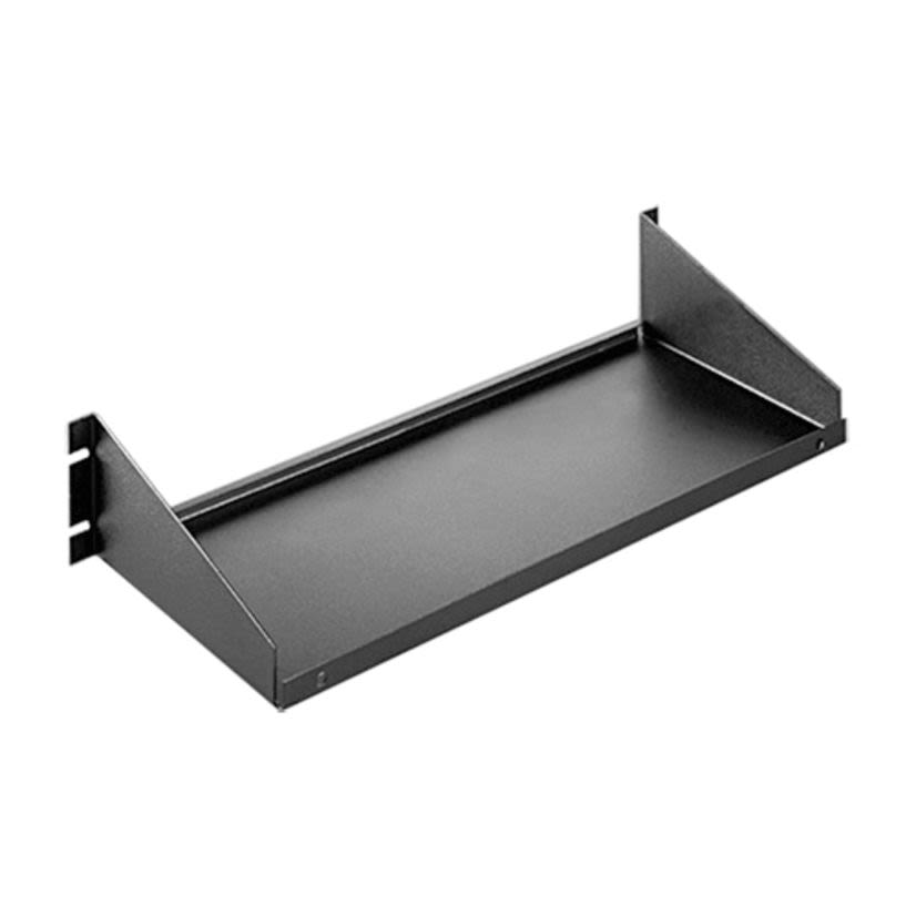 nVent HOFFMAN ESH198 1-Sided Solid Style Enclosure Shelf, 3.74 in H x 19 in W x 8 in D, 2U Rack, Steel