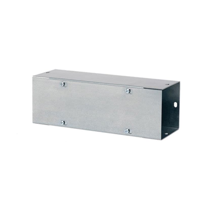 nVent HOFFMAN F44T148GV F40G Lay-In Straight Section Wireway, 48 in L x 4 in W x 4 in H, Flat Cover, Steel