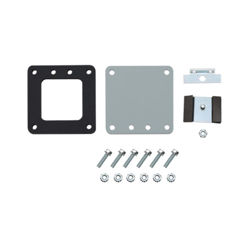 Hoffman F22LP F10 Closure Plate, For Use With 2-1/2 x 2-1/2 in NEMA 12 Lay-In Wireway, Steel, Gray