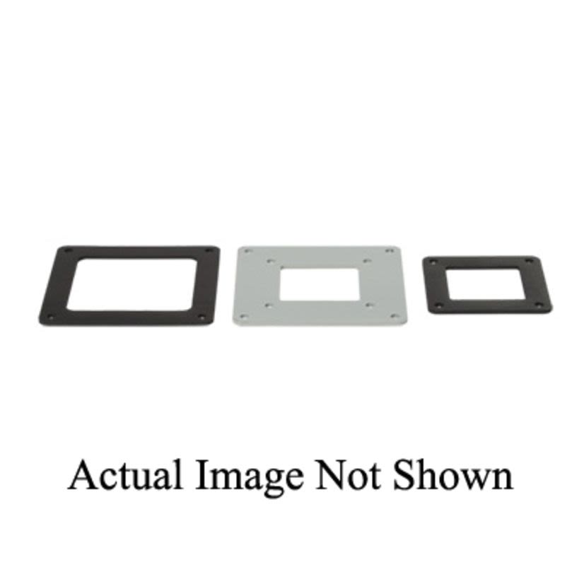 Hoffman F66WRE44 F20 Edge Hole Reducer Bushing, For Use With 6 x 6 in NEMA 12 Feed-Through Wireway, Steel, Gray
