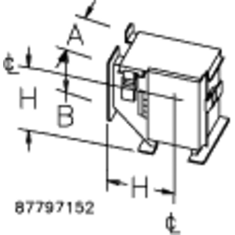 nVent HOFFMAN F44LKOKT Counter Clockwise Transposition Section, 4x4 inch, Gray, IP54 Rated, Steel