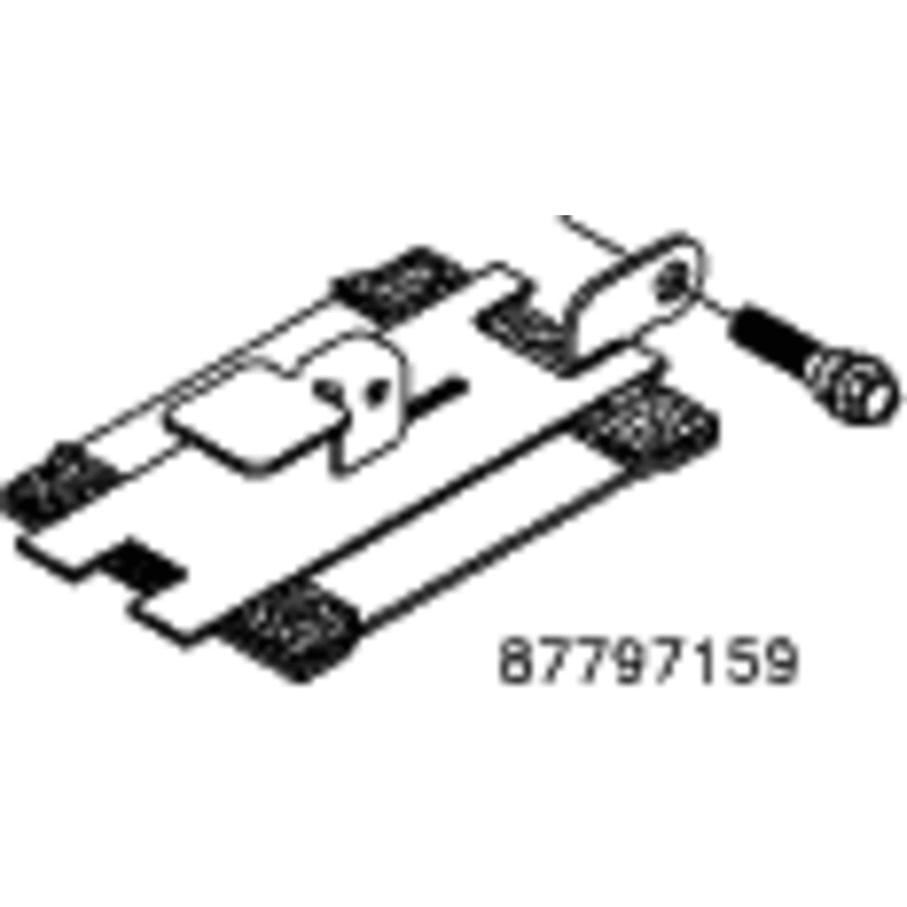 nVent HOFFMAN F126LSGQR F10 Flat Quick Release Sealing Plate, 12 x 6 in, For Use With NEMA 12 Lay-In Wireway, Steel
