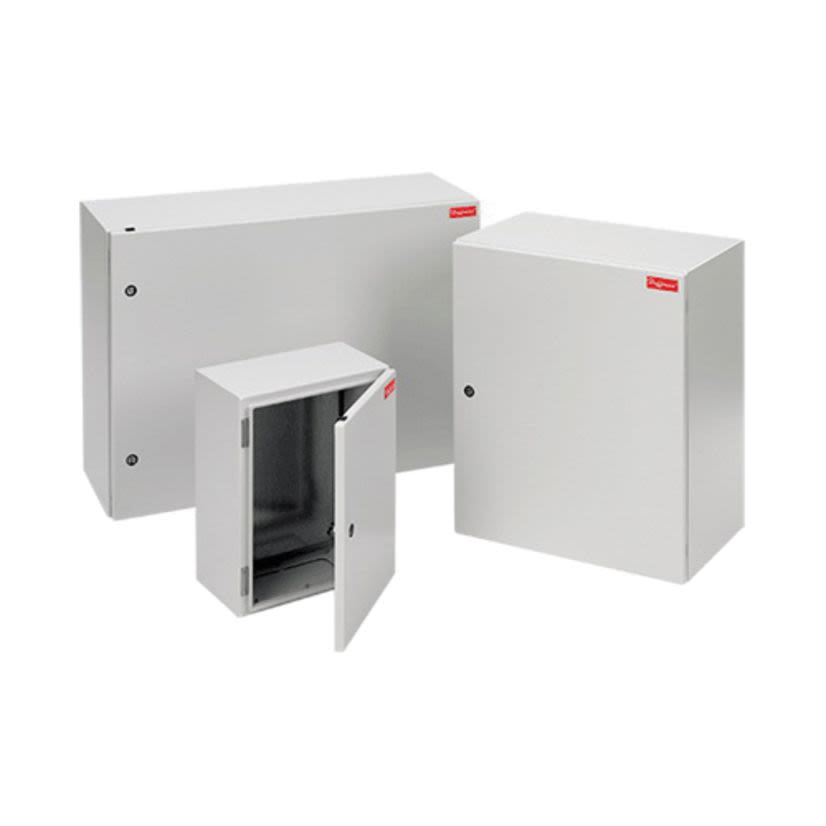 nVent HOFFMAN FUSION G7 G600600400G A4G Enclosure, 600 mm L x 600 mm W x 400 mm D, NEMA 4/12/13/IP66 NEMA Rating, Steel