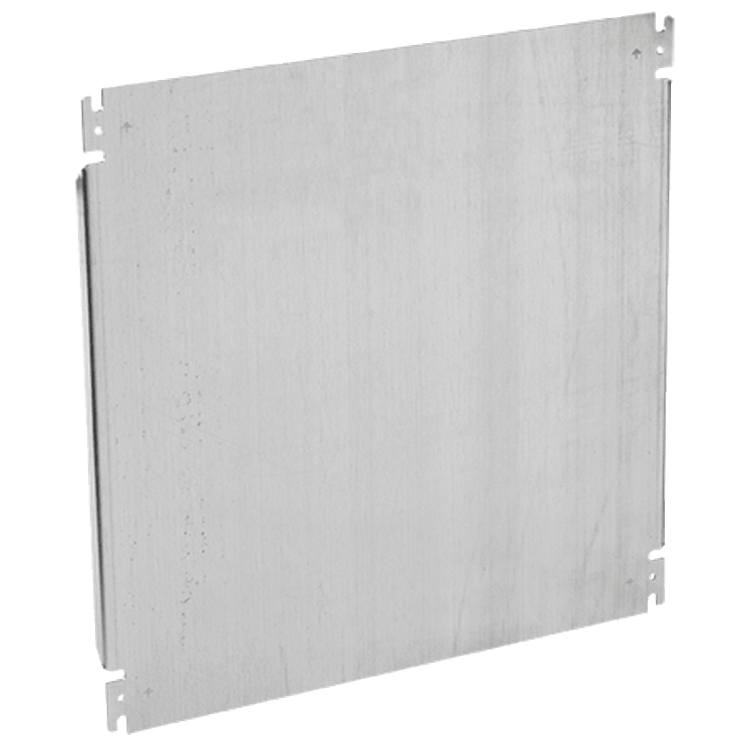 nVent HOFFMAN FUSION G7™ G600P600 A4GY Full Height Back Panel, 21.85 in W x 21.85 in H, Steel, Light Gray