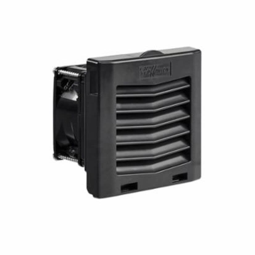 Hoffman HF0424413 MCLF Filter Fan, 24 V DC, 0.14 A, 3.4 W, 21 cfm, NEMA 12/IP54 Enclosure