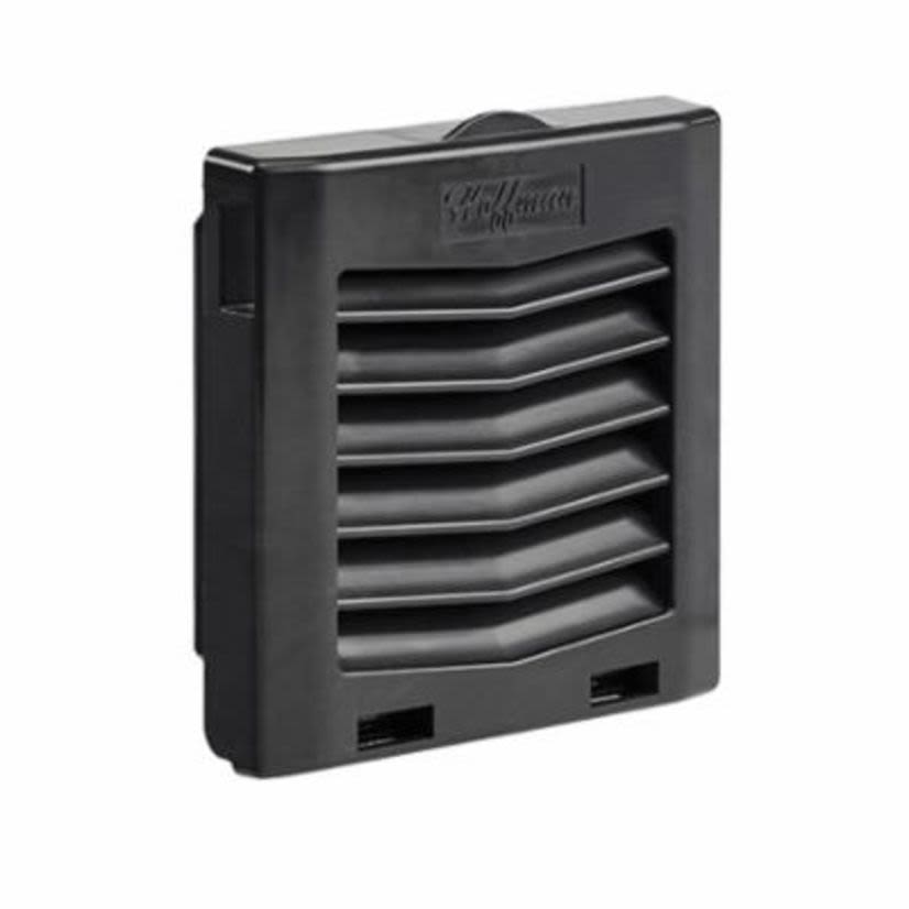 Hoffman HG0400403 MCLF Exhaust Grille Kit, ABS, Black