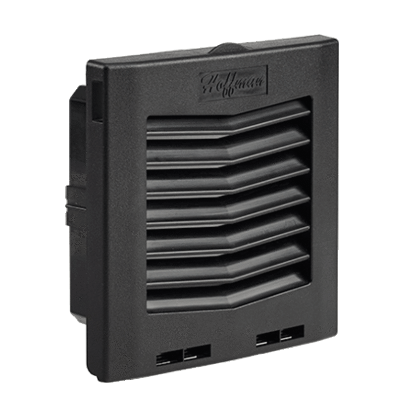 Hoffman HG0500403 MCLF Exhaust Grille Kit, ABS, Black