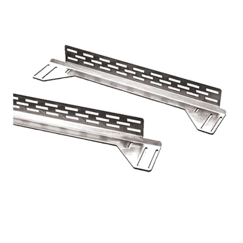 nVent HOFFMAN ProLine™ PBARA8 P20/DPY Adjustable Rack Mount Rail, 27.98 in H, Steel