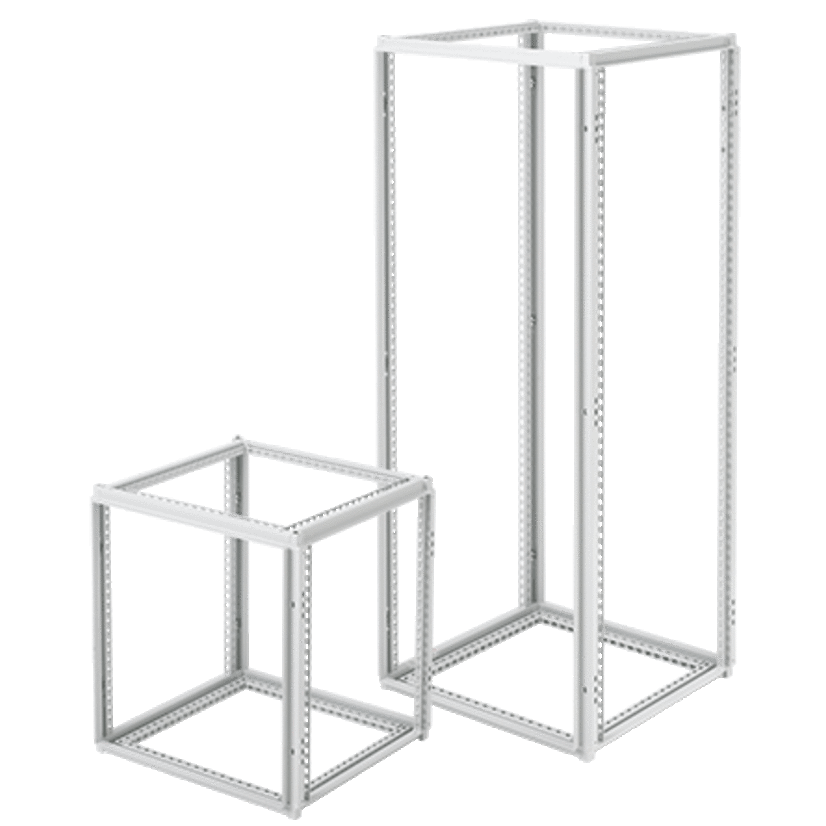 nVent HOFFMAN ProLine™ PF2078 P20 Single-Bay Frame, 2000 mm H x 700 mm W x 800 mm D, For Use With ProLine™ Modular Enclosures, Steel