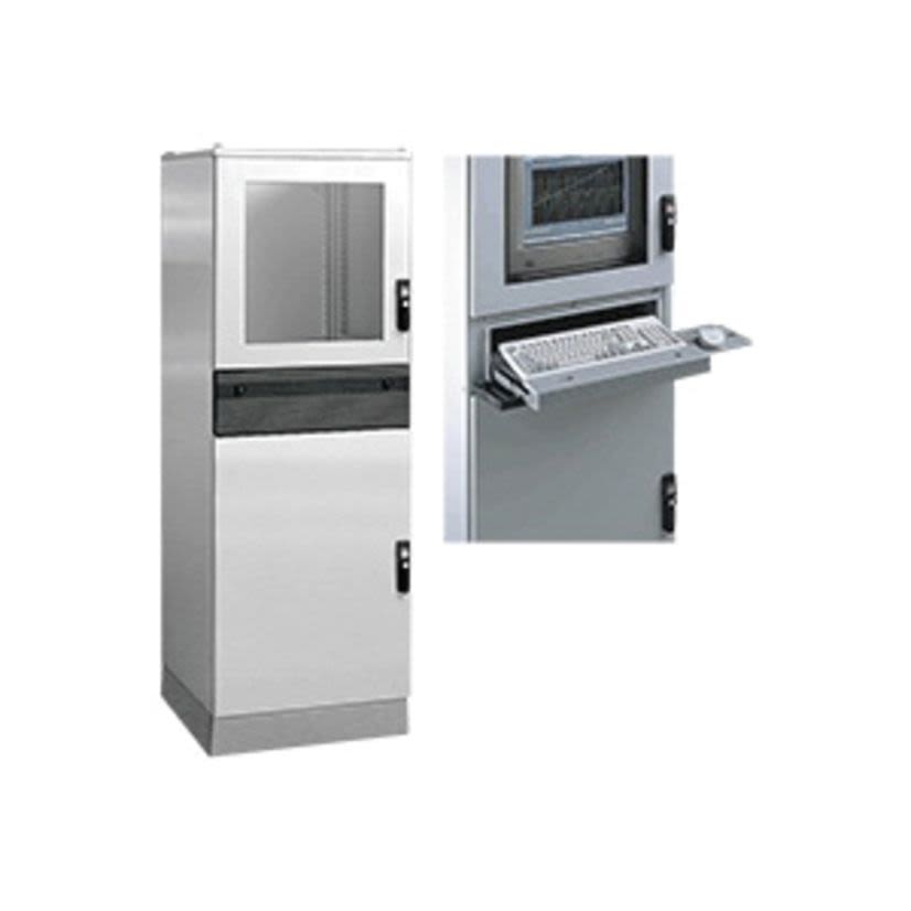 nVent HOFFMAN ProLine™ PFPC1886 P20PC Frame, 1800 mm H x 800 mm W x 600 mm D, For Use With ProLine™ PC Modular Enclosures, Steel