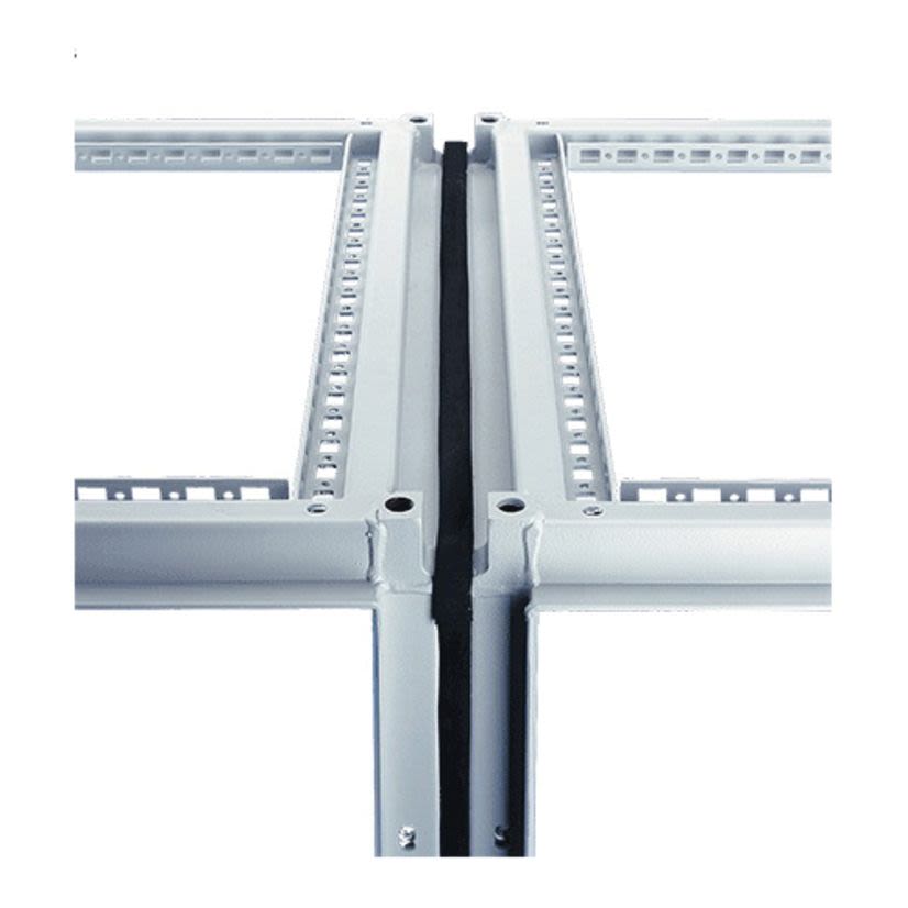 nVent HOFFMAN PJSTF8 P9 Joining Kit, For Use With ProLine™ 800 mm W Sloped Front HMI Enclosures, Rubber/Steel
