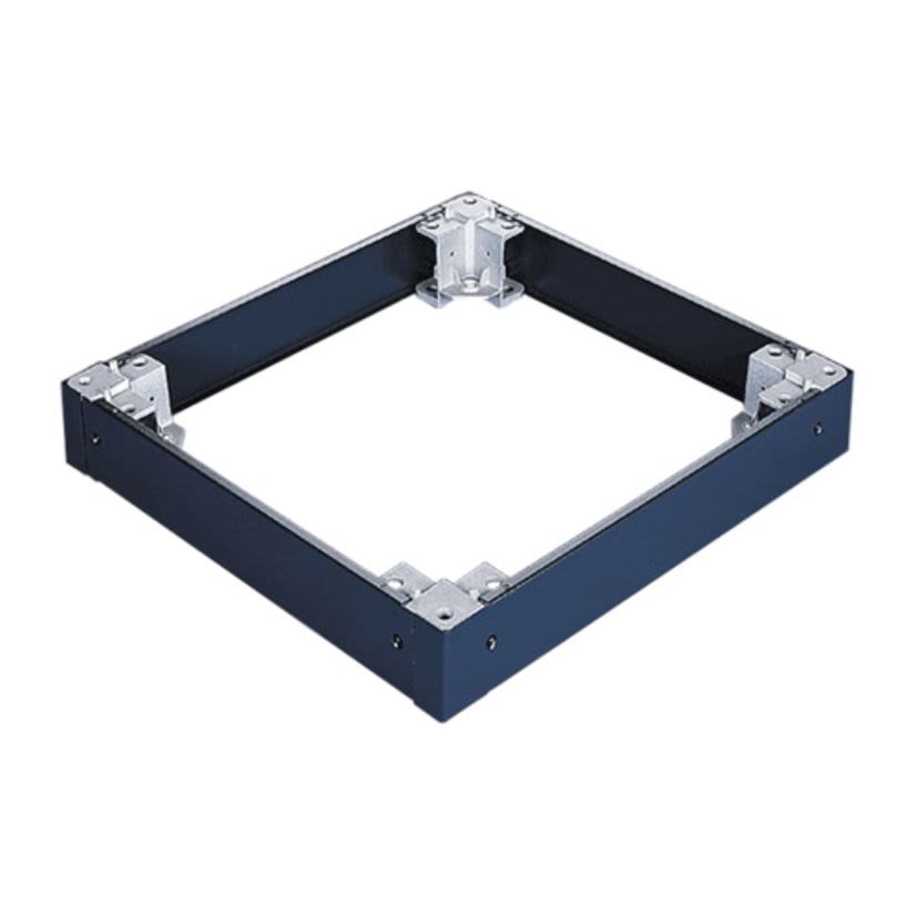 nVent HOFFMAN ProLine™ PPB178 P20 Plinth Base, 100 mm H x 699 mm W x 759 mm D, For Use With ProLine™ 700 x 800 mm Modular Enclosure Frames, Steel, Black