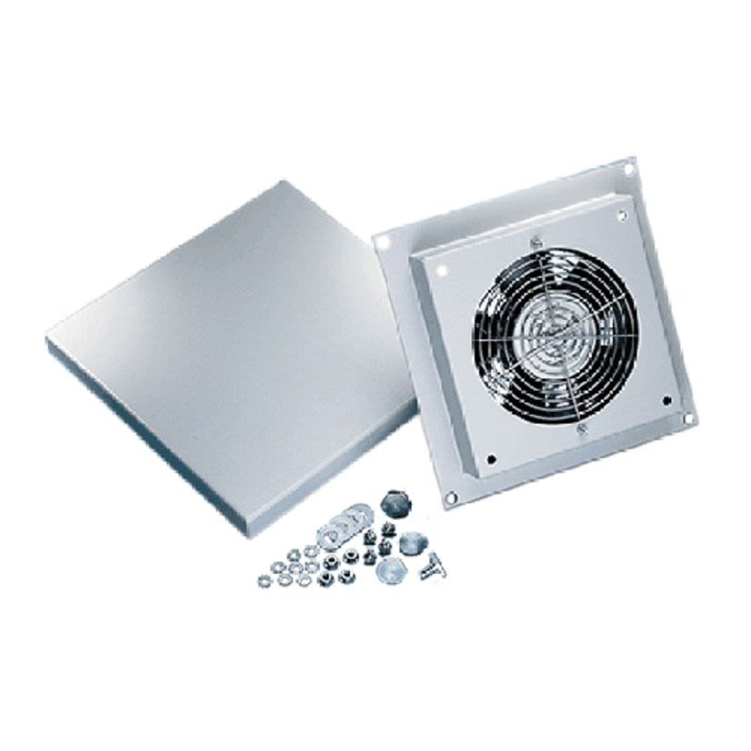 nVent HOFFMAN PPT1 P20 Pagoda Exhaust Vent, For Use With ProLine™ G2 Enclosure Solid Top, 50/60 Hz, Steel, Light Gray