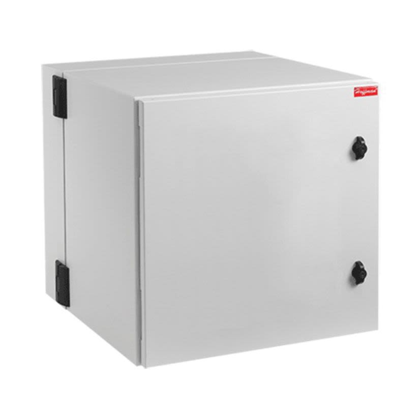 nVent HOFFMAN PROTEK® PTHS482436G4 DWDH2 Double Hinged Solid Cabinet Door, 36.02 in H x 48.54 in W x 23.62 in D, 304 Stainless Steel, Light Gray