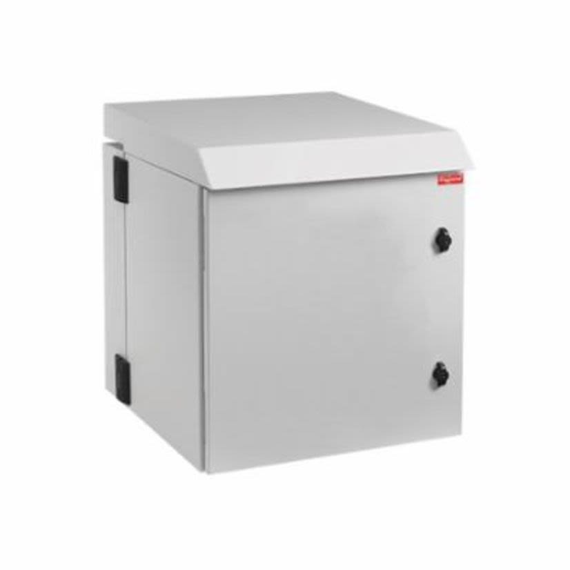 Hoffman PROTEK PTHW242424GF DWDH2 Double Hinged Window Door Fan Package Cabinet, 24.09 in L x 23.62 in W x 24.02 in D, NEMA 1/3R/IP30/32 NEMA Rating, Steel