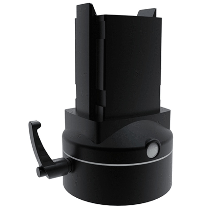 nVent HOFFMAN CS4 Flange Coupling, 4.25 in Dia x 6.56 in L, For Use With SYSPEND™ 281-MAX Suspension System, Aluminum, Black