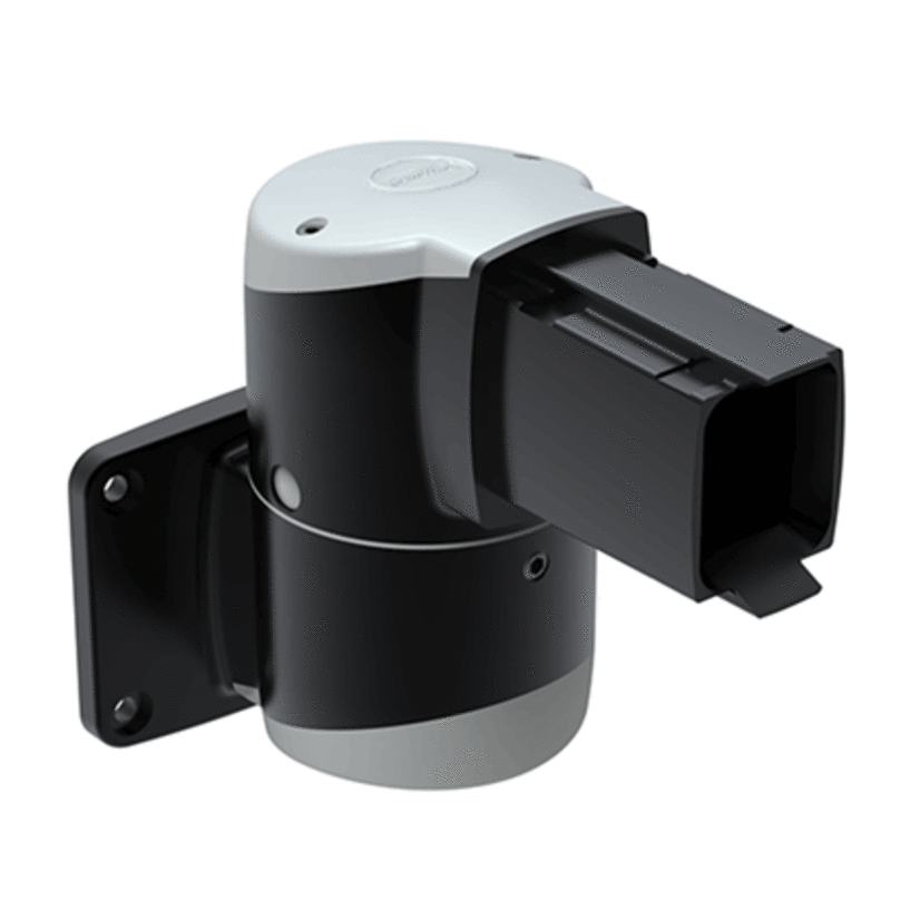 Hoffman SYSPEND S2MWJH CS4 Horizontal Wall Joint, 9.45 in H x 8.32 in W, For Use With SYSPEND 281-MAX Suspension System, Aluminum, Black