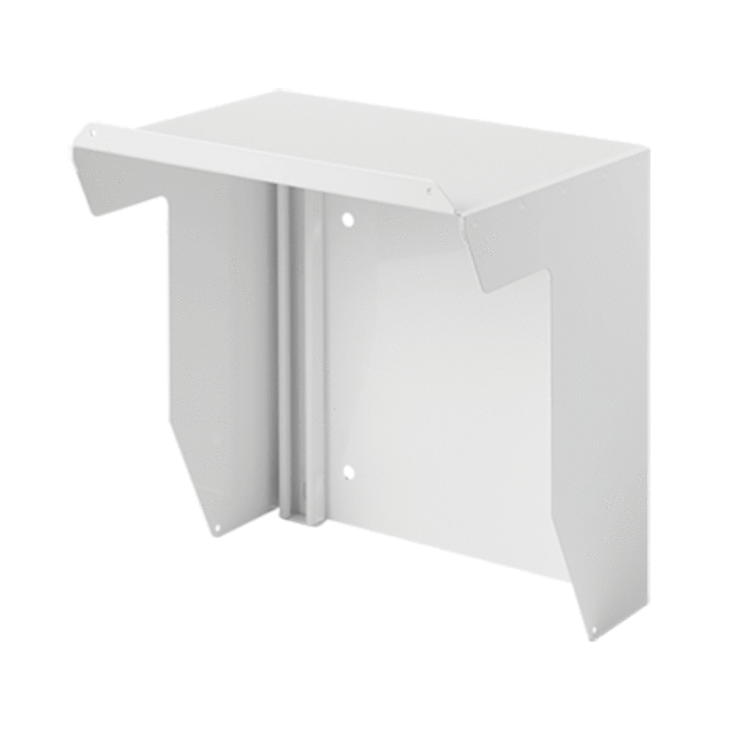 nVent HOFFMAN SW2LGLWH A80SH Solar Shield, 28 in L x 28 in W, For Use With 24 x 24 x 14 in Enclosure, Aluminum, White