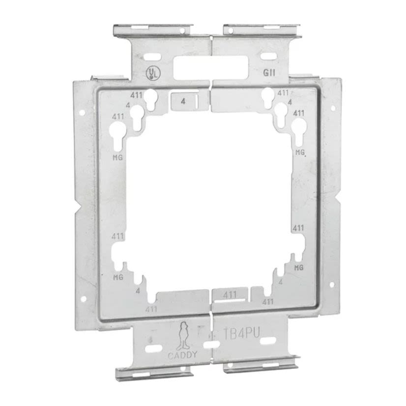 nVent ERICO TB4PU Universal Box Mounting Plate