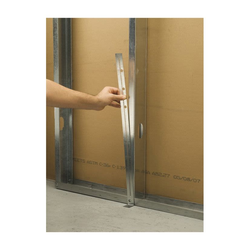 nVent CADDY TEBS1624 Box Mounting Strap, For Use With TEB23 Electrical Box Bracket and CER4 Cable to Stud Support, 24 in Stud Spacing, Steel