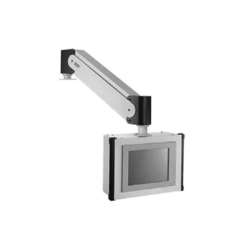 Hoffman SYSPEND VHD26 VM2 Type 4 Heavy Duty Machine Top Mount VHD Motion Arm, For Use With SYSPEND HMI Enclosures, 45 to 125 lb Load Capacity, Steel, Light Gray