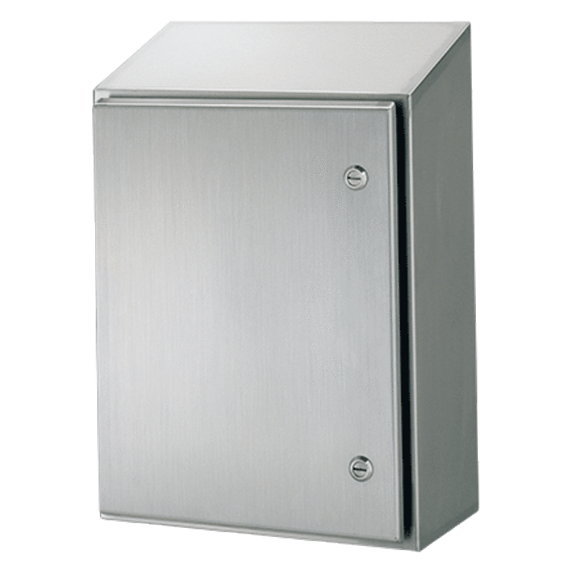 nVent HOFFMAN WATERSHED™ WS363612SS WS1 Enclosure, 36 in L x 36 in W x 12 in D, NEMA 4X NEMA Rating, 304 Stainless Steel