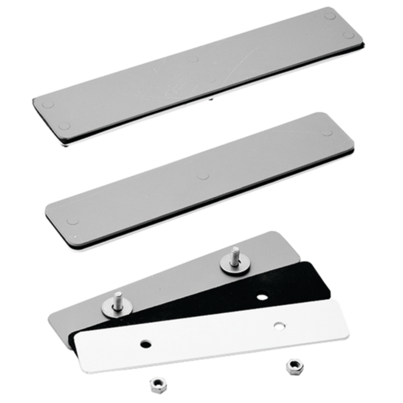 nVent HOFFMAN ZBC2PBSS PB1SY Replacement Blank Cover, For Use With 5-3/4 in H x 3-1/4 in W Pushbutton Enclosures, 304 Stainless Steel
