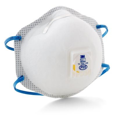 3M™ 7000002047  Standard Particulate Respirator, Resists: Oil and Non-Oil Based Particles