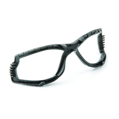 3M™ 7000128259 Virtua™ Economy Protective Eyewear With Foam Gasket, Anti-Fog, Clear Lens, Frameless/Wraparound Frame, Clear, Plastic Frame, Polycarbonate Lens, ANSI Z87.1-2015, CSA Z94.3
