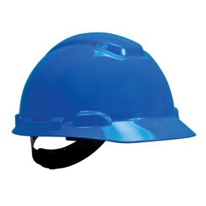 3M™ 7100102436 CUSTOM WESTPHAL LOGO , Hard Hat, Blue 4 Point RAT Roof, Westphal ID: 61001-WES-H-703RL