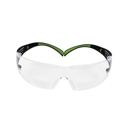 3M™ 7100115329  SecureFit™ 400 Bi-Focal Lens Lightweight Premium Reader Protective Eyewear, 2.5 Diopter, Clear Lens, Clear, Plastic Frame, Polycarbonate Lens, 99.9% UVA/UVB UV Protection, ANSI Z87.1-2015, CSA Z94.3-2007