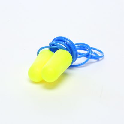 3M™ 7000002306 E-A-Rsoft™ E-A-R™ Earplugs Neons™ Earplugs, 33 dB Noise Reduction, Tapered Shape, CSA Class AL, Disposable, Corded Design