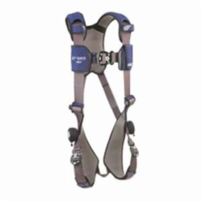 3M™ DBI-SALA® Fall Protection 1113010 ExoFit™ NEX™ Harness, XL, 420 lb Load, Repel™ Polyester Strap, Quick-Connect Leg Strap Buckle, Quick-Connect Chest Strap Buckle, Steel/Aluminum Hardware, Gray