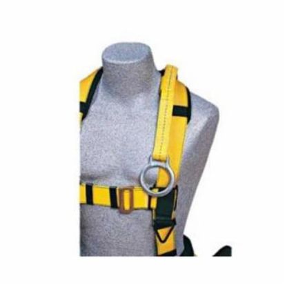 3M™ DBI-SALA® Fall Protection 1231117 D-Ring Extension, For Use With Harness, 1-1/2 ft L, Zinc Plated Steel Anchor Hook/Polyester Web Lanyard, Yellow