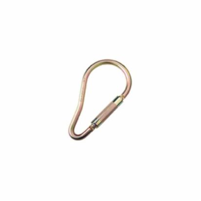 3M™ DBI-SALA® Fall Protection 2000114 Saflok™ Reusable Fixed Carabiner, 310 to 420 lb Load, Stainless Steel